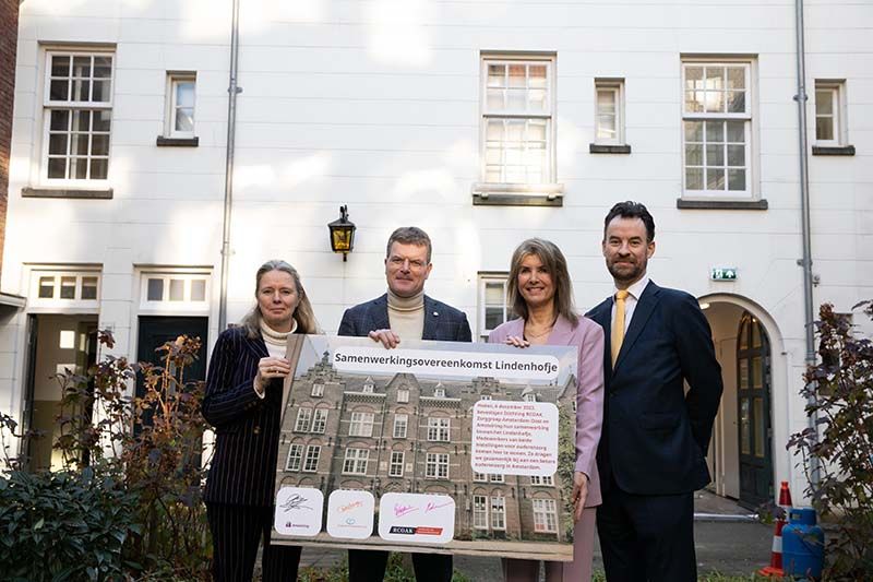 Ondertekening Samenwerkingsovereenkomst Lindenhofje